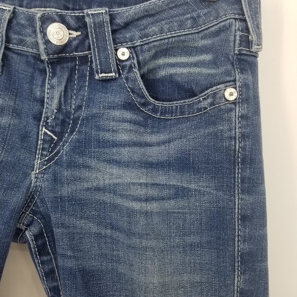 True Religion Billy Distressed Straight-Leg Jean - Picture 6 of 15